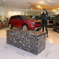 Land Rover showrooms with augmented reality headsets