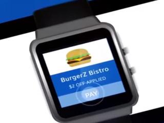 Pay by watch with a Samsung and PayPal