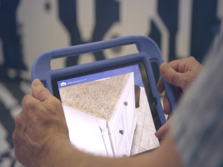 Lowe's in store augmented reality room designer