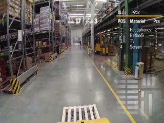 Using Google Glass in a Warehouse