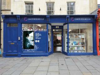 Donate to charity via the shop window cancer research
