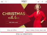 Marks & Spencer Homepage Mobileweb Screenshot