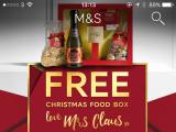 M&S mobile app homepage