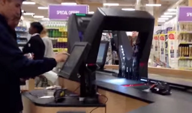 NCR's new high speed checkout