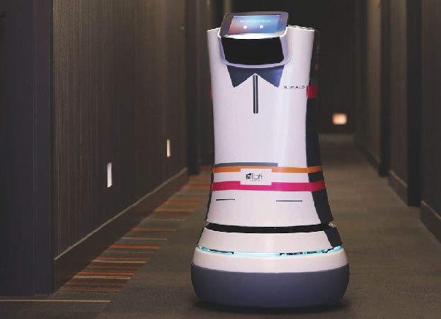 Hotel introduces a robot butler